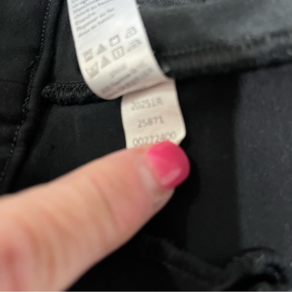 Spanx Backseam Skinny Pants Black Size XL Style 20251R Ponte Knit - Picture 7 of 7